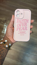 FAITH OVER FEAR PHONE CASE