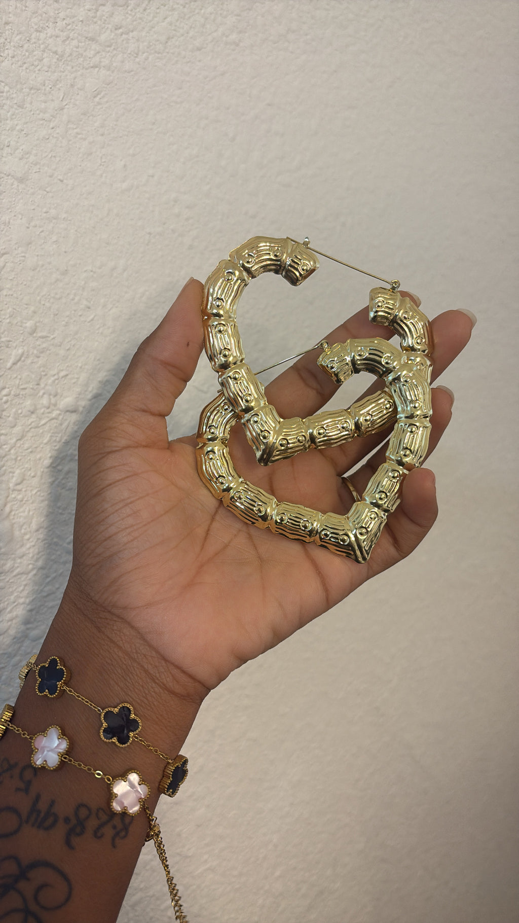 Heart Hoop Earrings