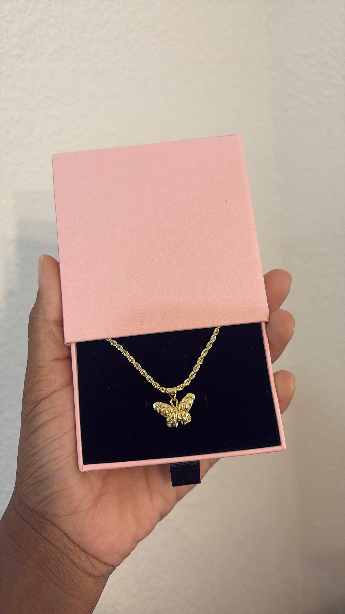 Butterfly Rope Necklace